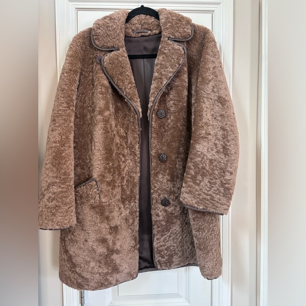 Vintage Sheepskin Coat